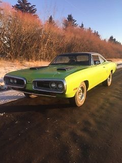 1970 dodge superbee 440 6 pak v code super drag pak lime green 29000m no reserve