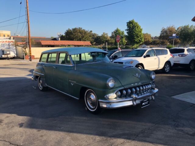 1951 desoto firedome deluxe v8 station wagon factory ac & power steering