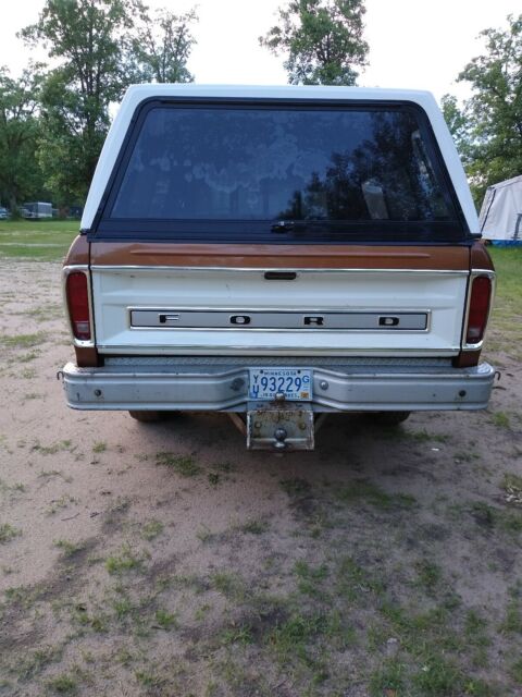 1977 ford f350 pickup brown rwd automatic ranger xlt camper special