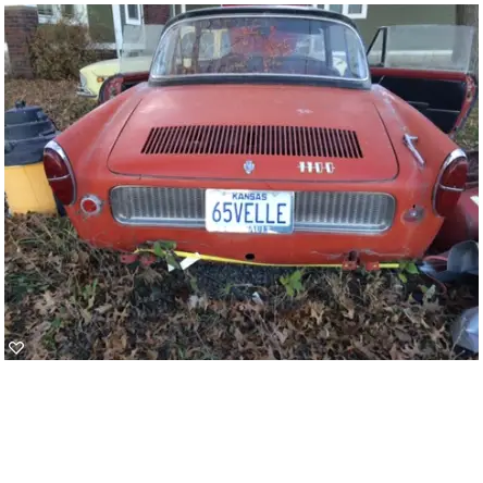 1965 renault caravelle convertible (floride)