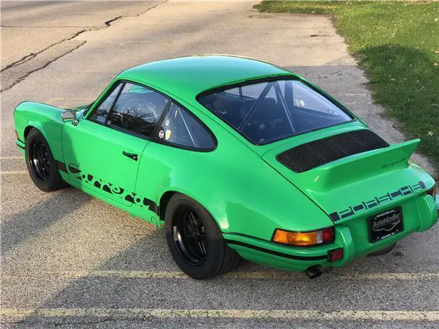 1973 porsche 911 carrera rs rs 14,768 miles viper green coupe 2.8 lt twin plug m