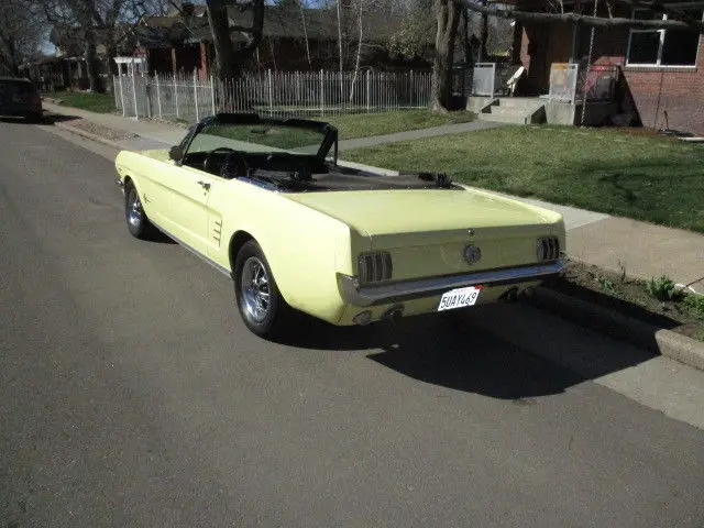 1966 ford mustang v8 convertible gt equipped