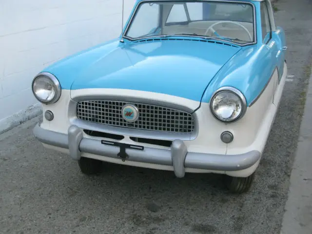 1957 nash metropolitan coupe vintage hot rat rod great gas saver 4 cyl