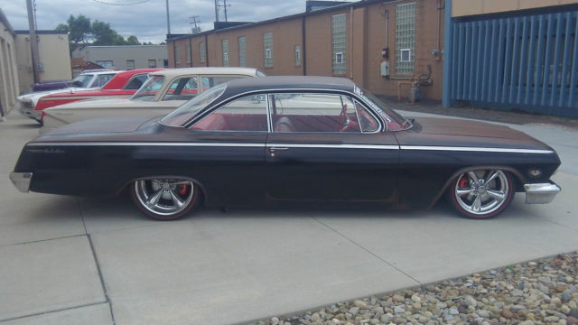 1962 impala bubbletop conversion to bel air airride bubble top big brake hotrod
