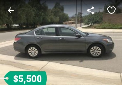 2010 honda accord for sale in california by owner