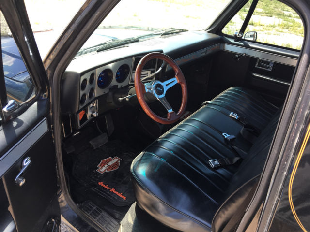 chevy pickup harley davidson restomod 400ci small block