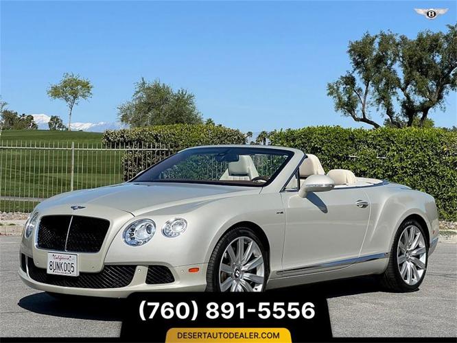 2014 bentley continental in palm desert, california