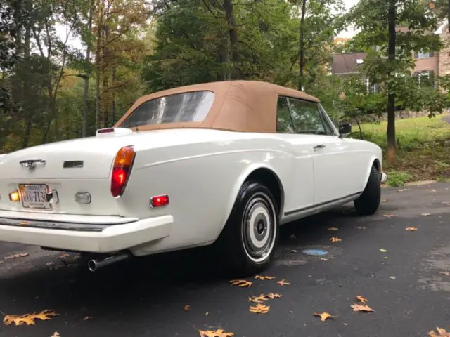 1981 rolls royce corniche convertible, very clean, maintained, lots of records