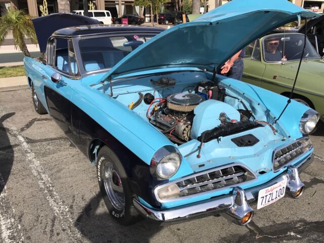 1954 studebaker commander coupe coupe blue rwd automatic k body