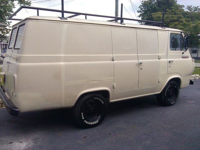 antique classic 1966 ford econoline truck extended van (supervan)