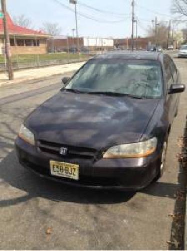 1998 honda accord ex-l v4 - purple - auto - 160k mi. in ozone park, ny