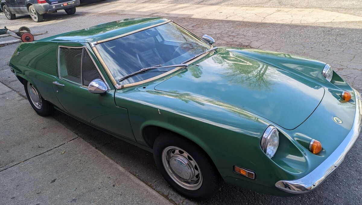 1971 lotus europa s2 - 1 owner 40+ years! #'s matching - 1970's period upgrades