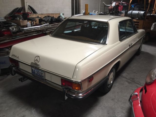 1972 mercedes 250c coupe—mint!!! absolutely immaculate! original one owner