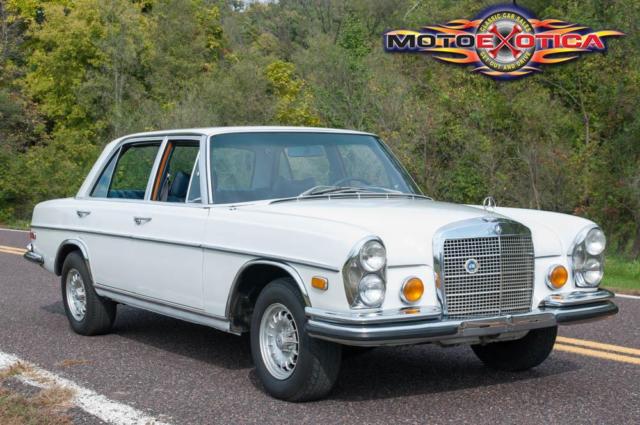 1971 mercedes-benz 300sel 3.5 sedan, ac, all power