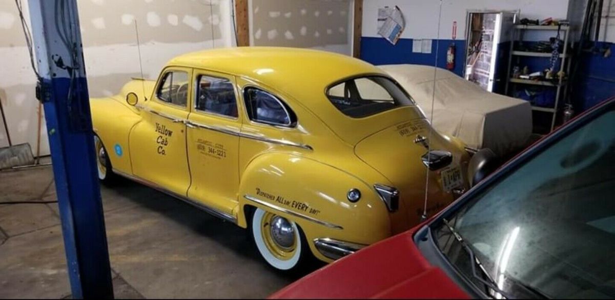 1948 chrysler royal sedan yellow rwd automatic