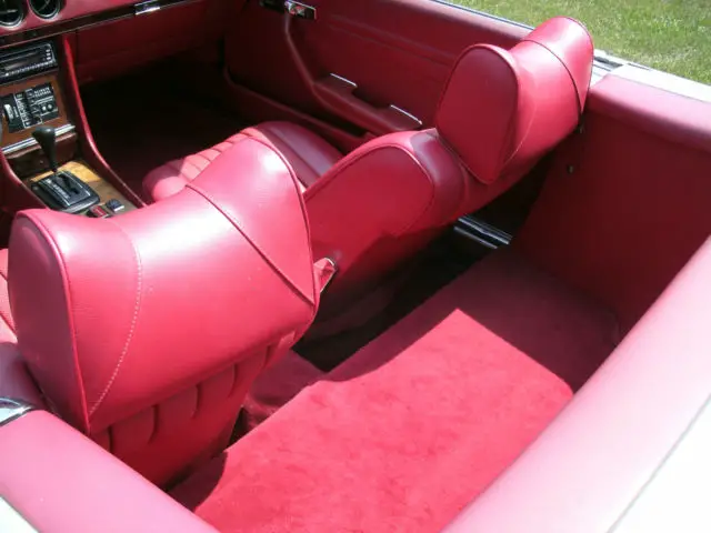 450 sl convertible with both tops