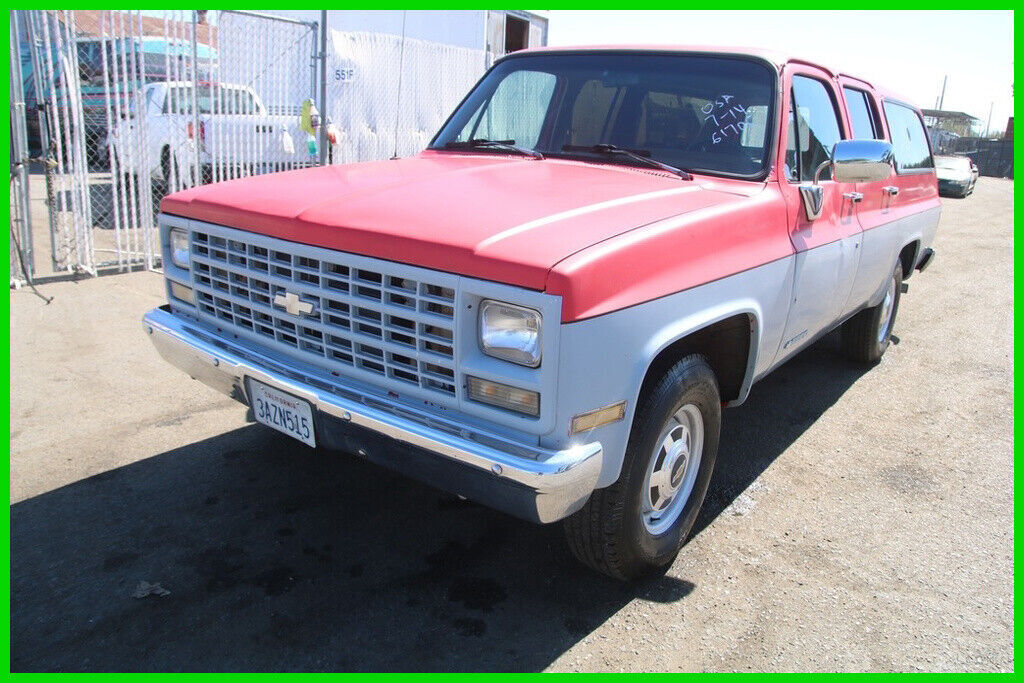 (osa) 1989 chevrolet suburban v8 5.7l automatic no reserve