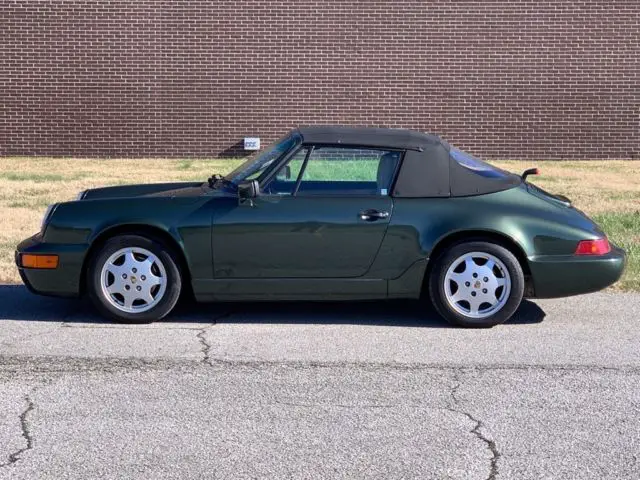 1991 porsche 911 carrera 4 5 speed manual 2-door convertible