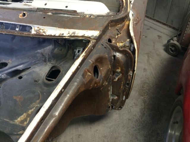 1969 porsche 911t restoration project shell