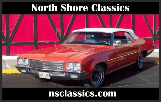 1971 buick skylark -convertible- numbers matching- hugger orange- see