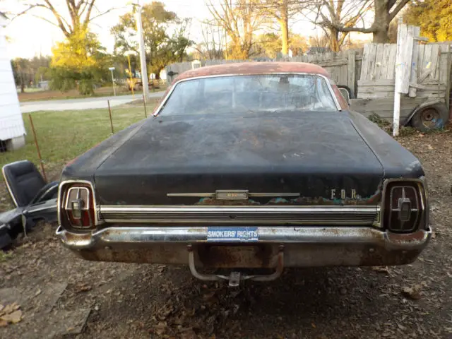 1967 ford galaxie xl 2 door for restoration
