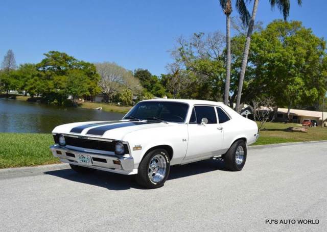 1972 chevrolet nova 99,726 miles white coupe 383 automatic