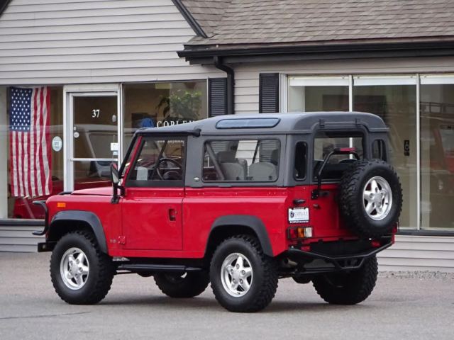 1994 land rover defender 90 convertible, 3 tops, 27k miles, a/c