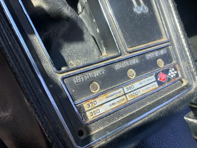 1970 corvette zr1 lt-1 convertible 370hp 1 of 25 rare ctv