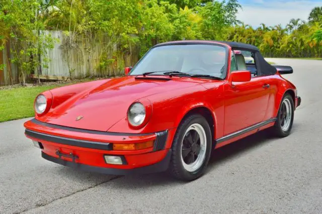 rare red ext, white & blue int; could be 1 of 1 built! extremely clean porsche
