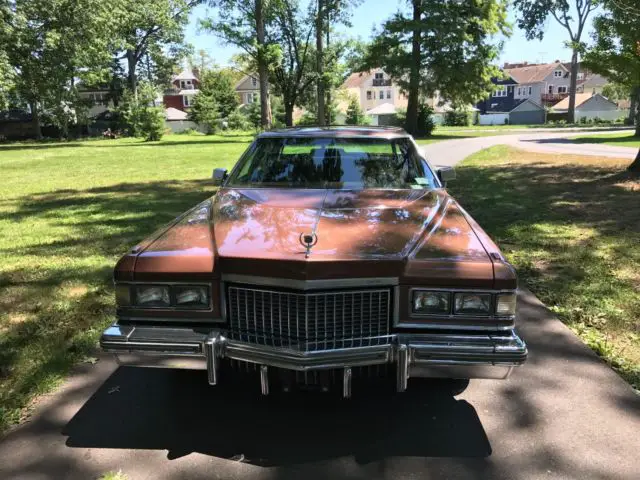 1975 cadillac coupe deville private collector 29000 miles rare color combo