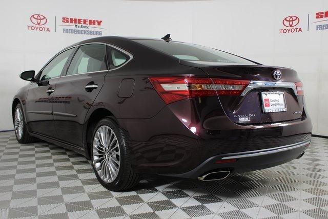 used 2017 toyota avalon limited fredericksburg, va 22408 for sale in fredericksburg, virginia