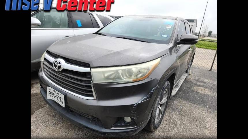 2015 toyota highlander le
