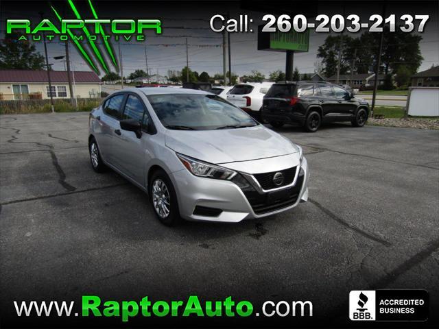 2020 nissan versa 1.6 s