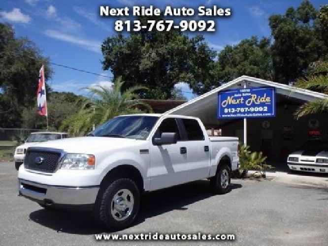 only 57k miles~1 owner no accidents~2008 ford f150 xlt 4x4 crew cab in tampa, fl