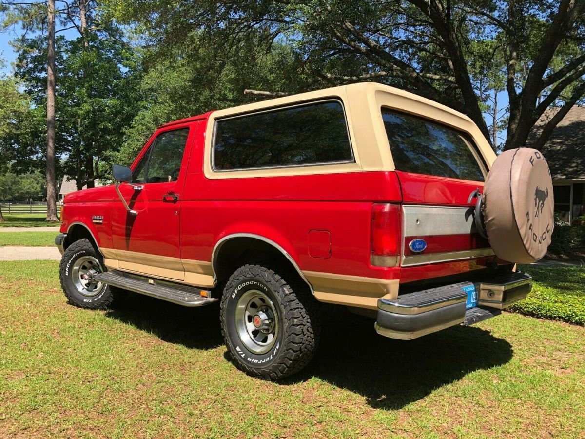 1990 eddie bauer ford bronco 4x4 with 5.8 and 88k miles