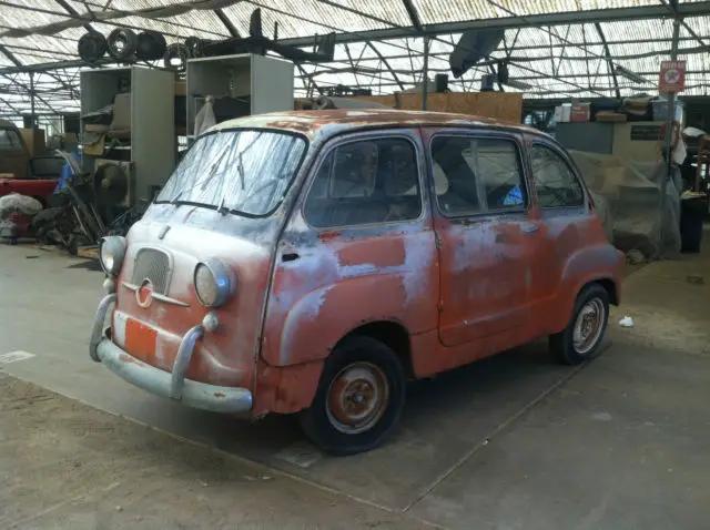 1958 fiat 600 multipla - rare collector microcar station wagon