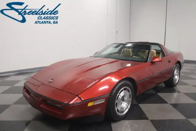 53,449 actual miles, 5.7l v8, rare 4+3 trans, clean carfax, all-stock 'lil red!!