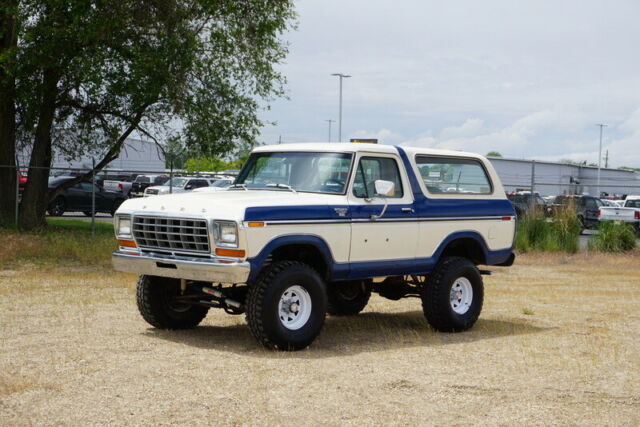 rare 1979 ford bronco ranger xlt, factory trailer special, 460 v8