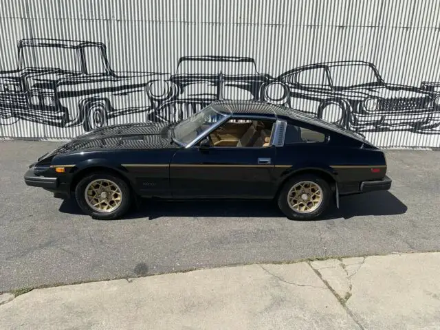 1980 datsun 280-zx 38184 miles black coupe