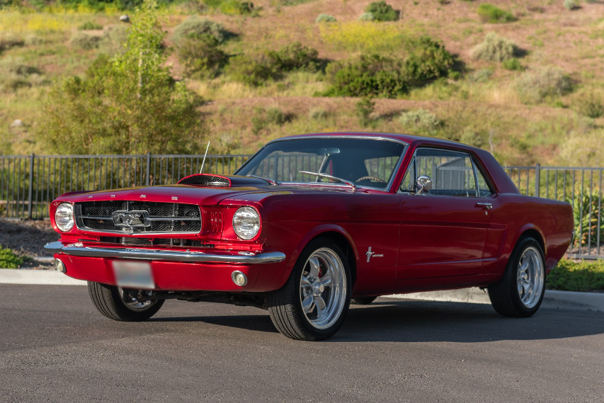 modified 1965 ford mustang coupe 5-speed