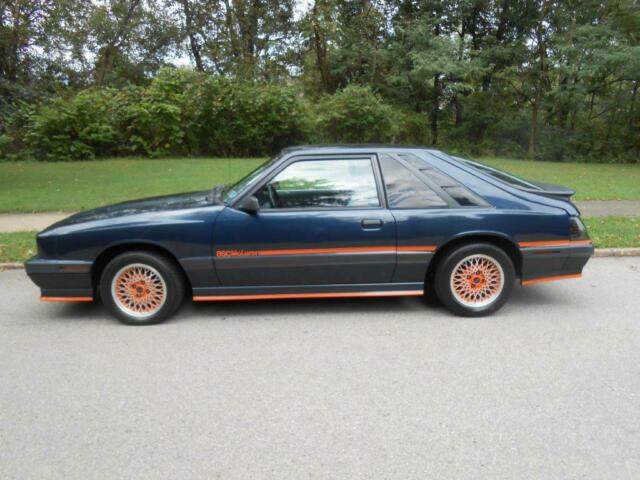 1985 mercury capri 21711 miles blue hatchback 8 automatic
