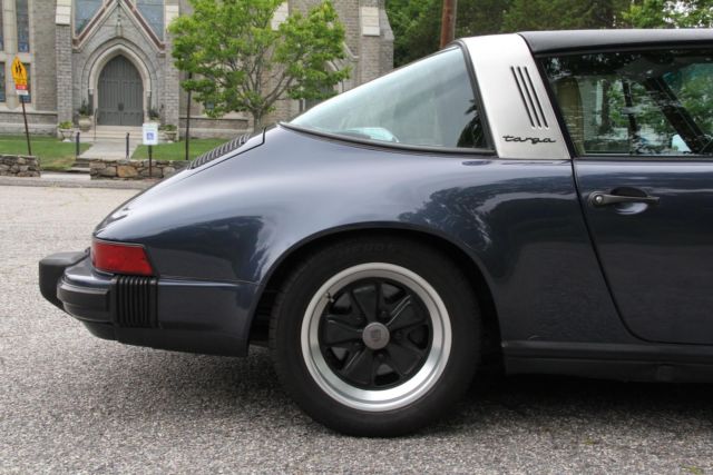 1985 porsche 911 targa "94,040 miles lots of documentation, great driver car"