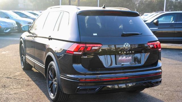 2022 volkswagen tiguan 2.0t se r-line black