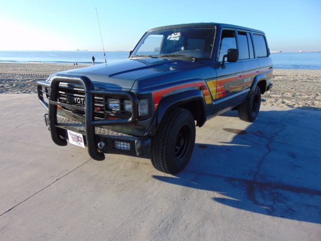 1988 low mileage, super clean, left hand drive hj61 diesel land cruiser