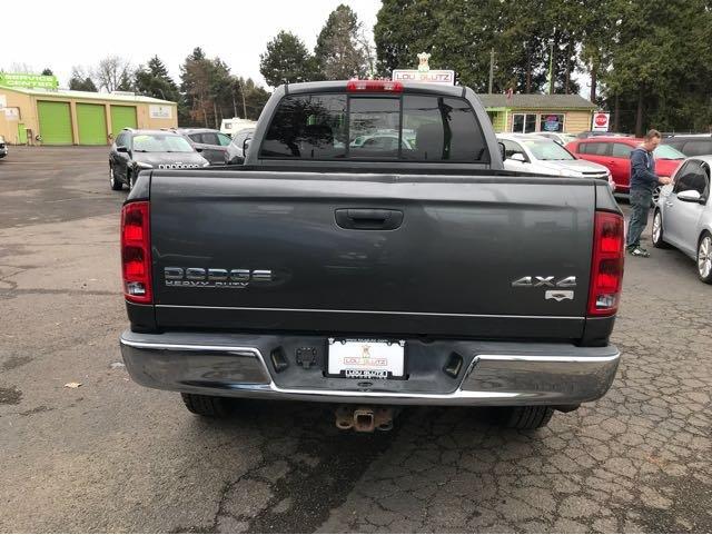 used 2003 dodge ram 2500 truck 4x4 quad cab laramie eugene, or 97402 for sale in eugene, oregon