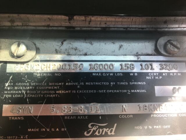 1952 ford f6 truck