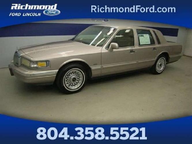 1995 lincoln town car executive in richmond, va