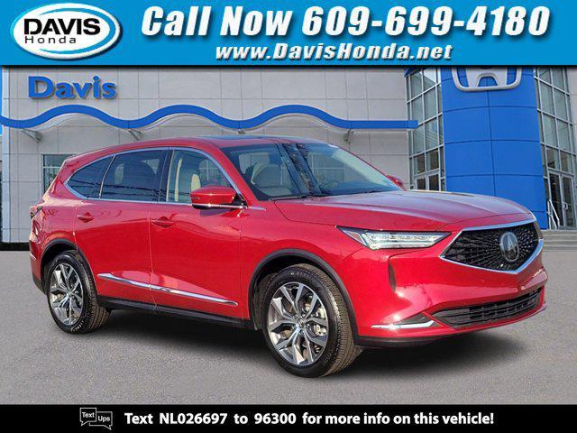 2022 acura mdx technology package