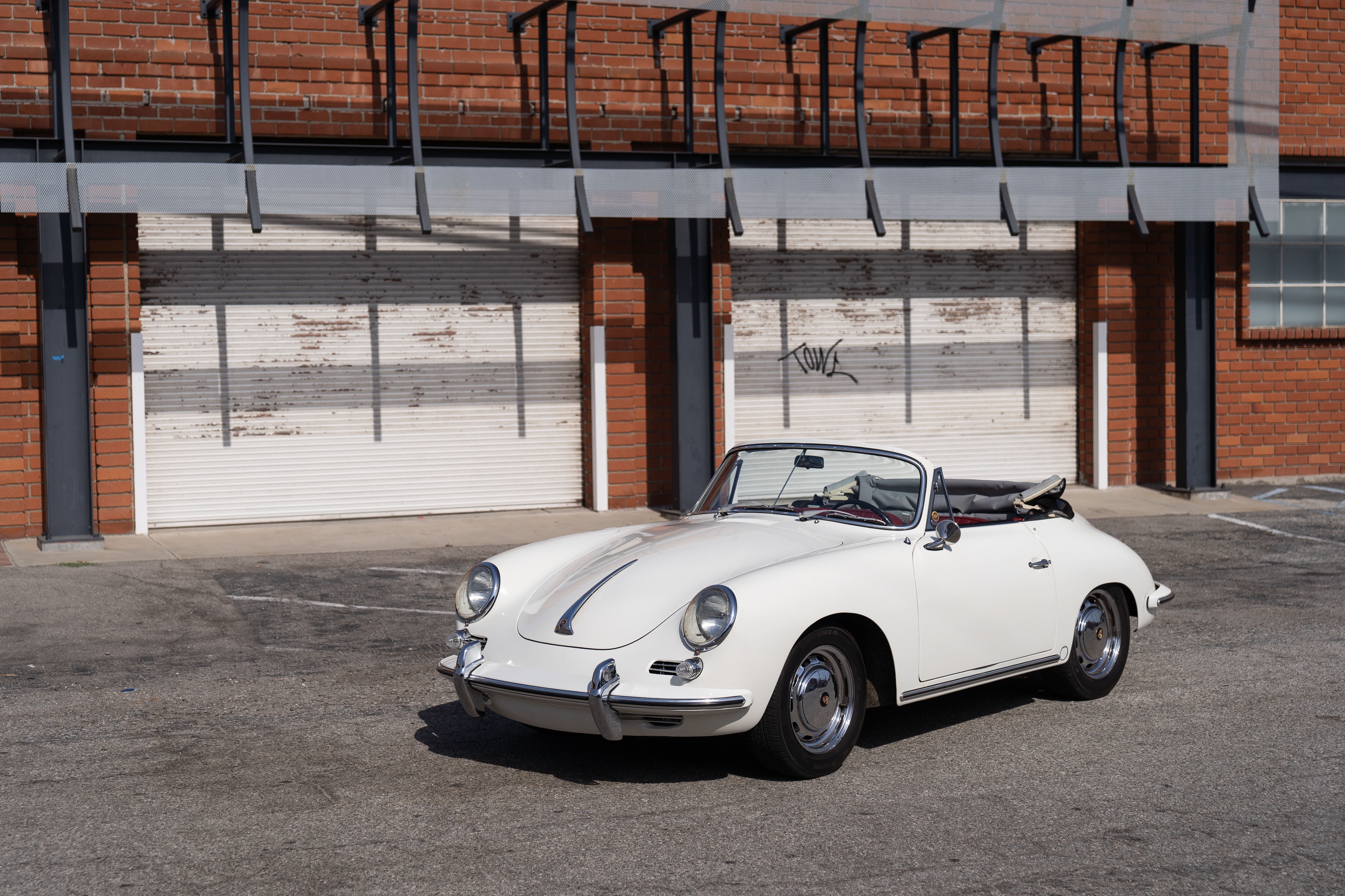 1965 porsche 356 c convertible "matching numbers" test product - not for sale