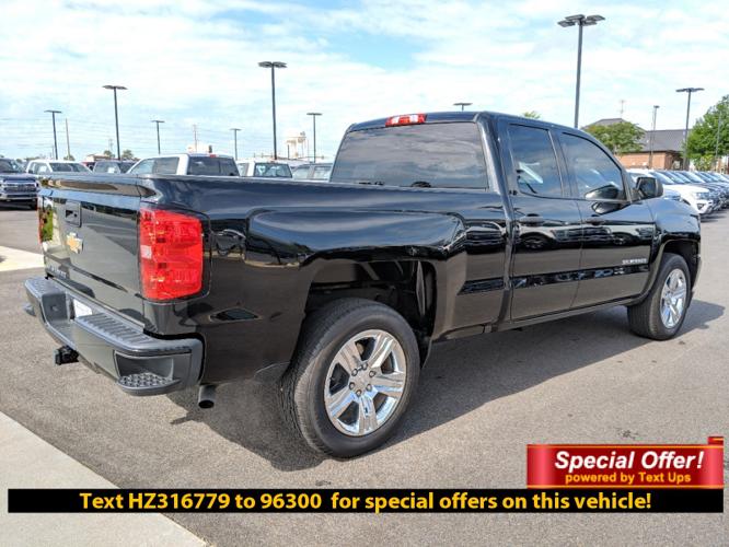 used 2017 chevrolet silverado 1500 2wd double cab custom hattiesburg, ms 39402 for sale in hattiesburg, mississippi